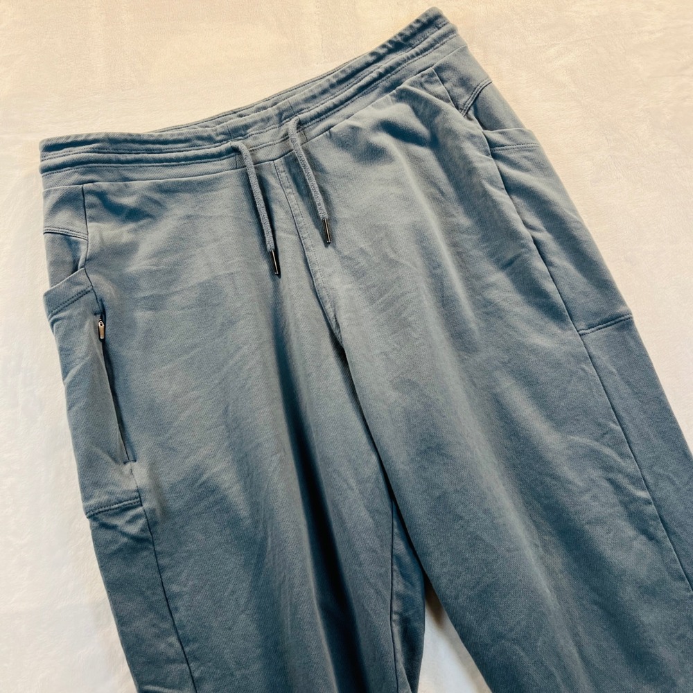 Patagonia Men's Organic Cotton Cuffed Pants Blue Grey Utility Medium